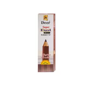 Super Excel HB Pencils with Rubber Tip
