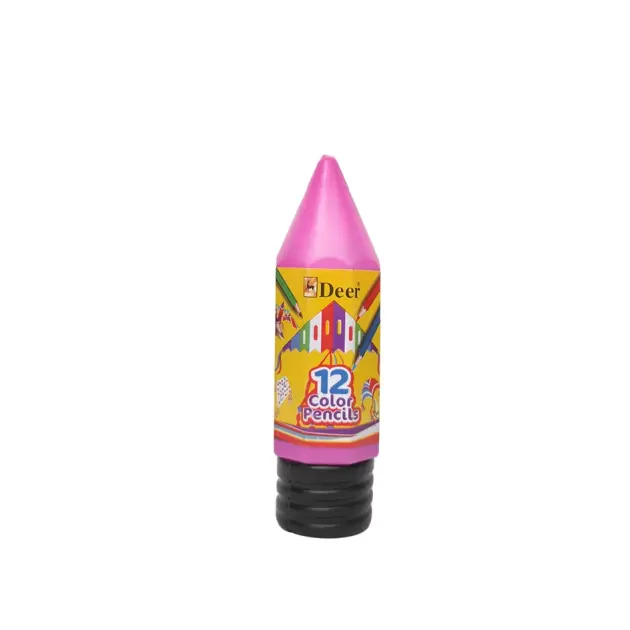 Tikon Shape Half Size 12 Colorful Pencils
