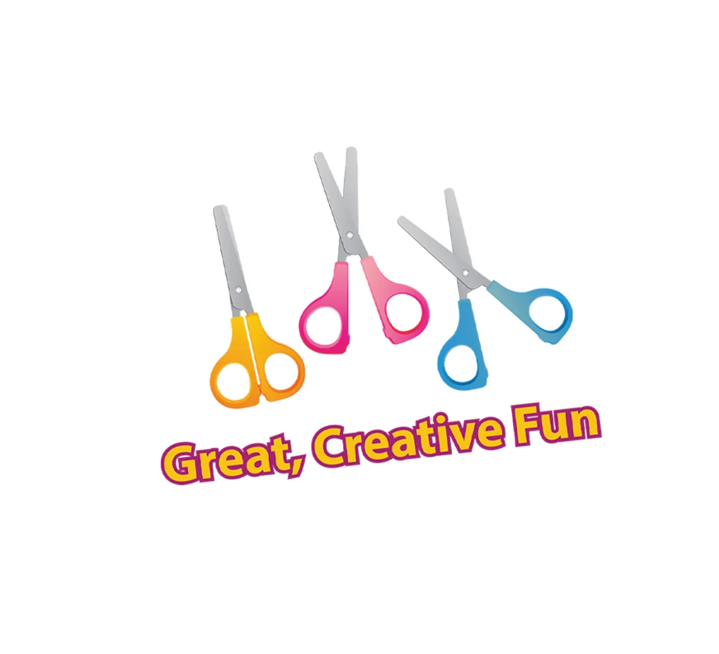 Deer Safe-Tip Kids Scissors (24 Pcs Box)